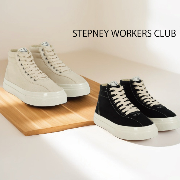 【STEPNEY WORKERS CLUB】VARDEN CANVAS キャンバススニーカー
