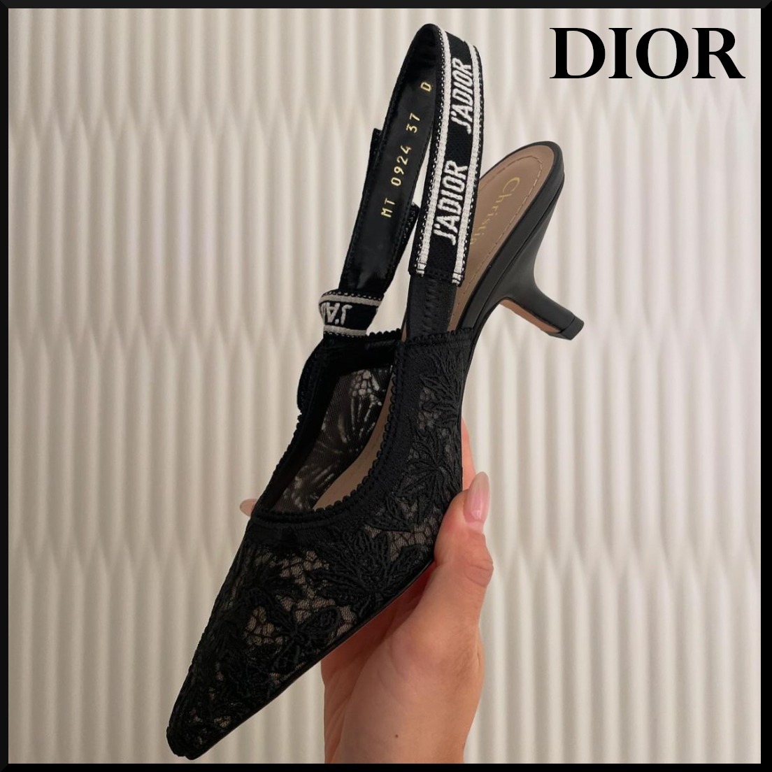 【アザミがお洒落★】J'Adior スリングバックパンプス