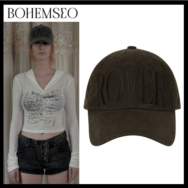 ☆関税込☆Bohemian Seoul★ROVER COTTON BALL CAP★