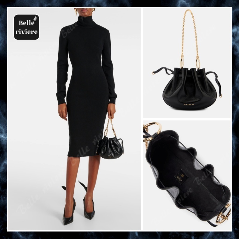 24AW new/GIVENCHY パンプキンミニバケットバッグ Bag Black