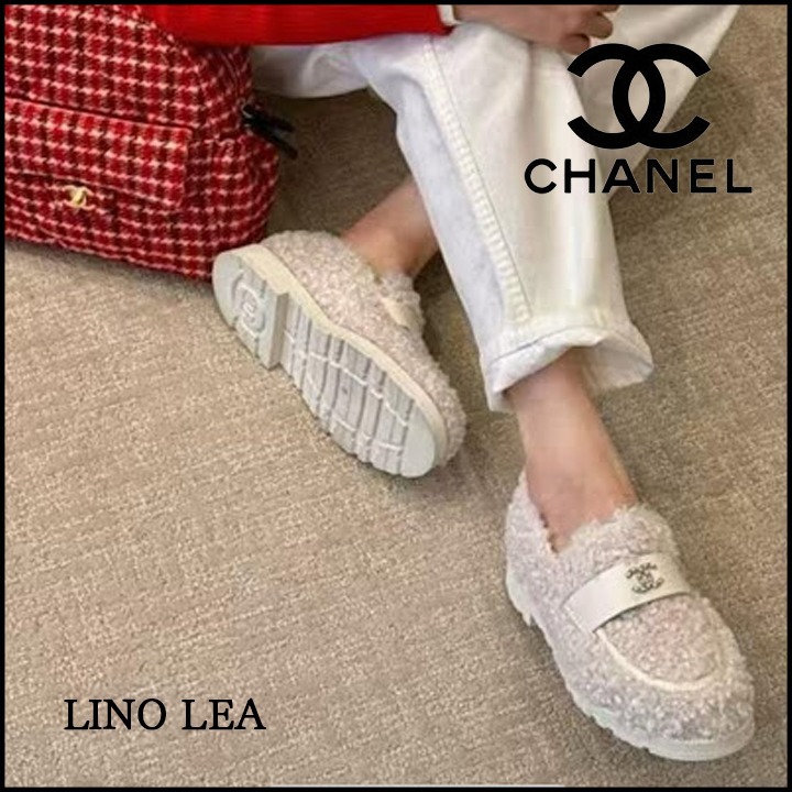 《モコモコがキュート♡》CHANEL ローファー
