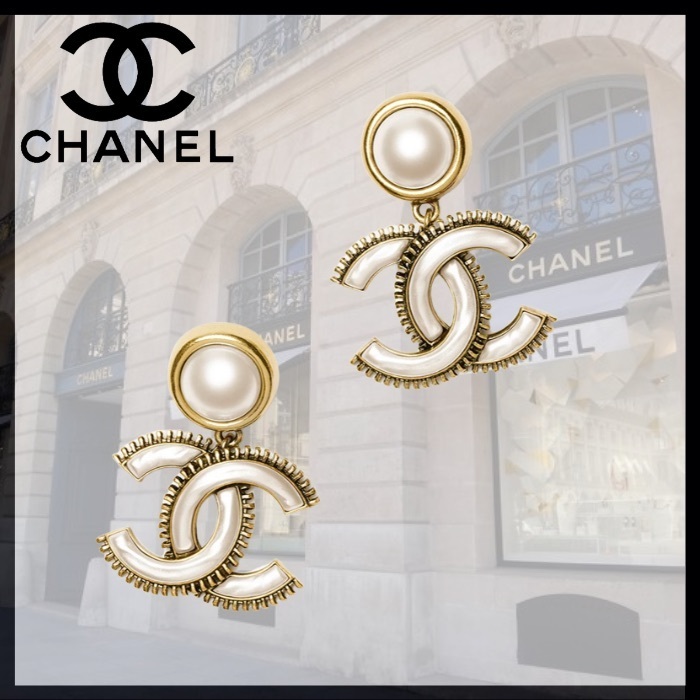 ヴィンテージ風♪【CHANEL】 ピアス
