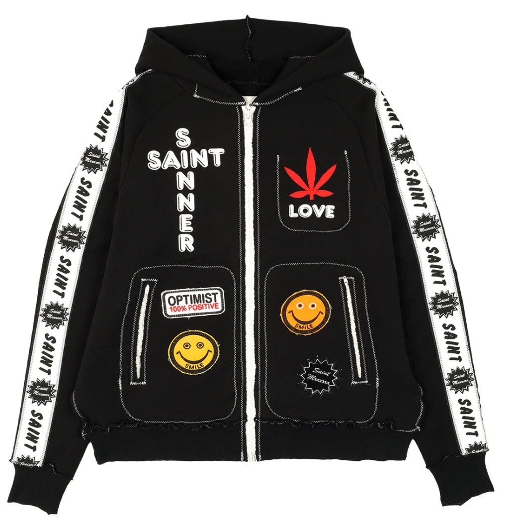 【SAINT Mxxxxxx】A LOVE MOVEMENT SMC44 ALM_KNIT JERJEY