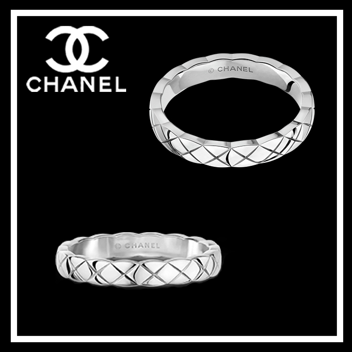 人気♪【CHANEL】ホワイトゴールド ココ クラッシュ リング ミニ