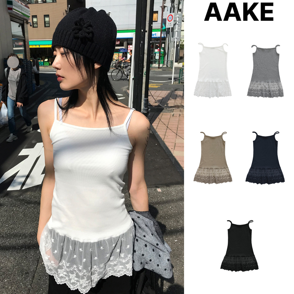 【AAKE】LAYERED LACE MINI OPS