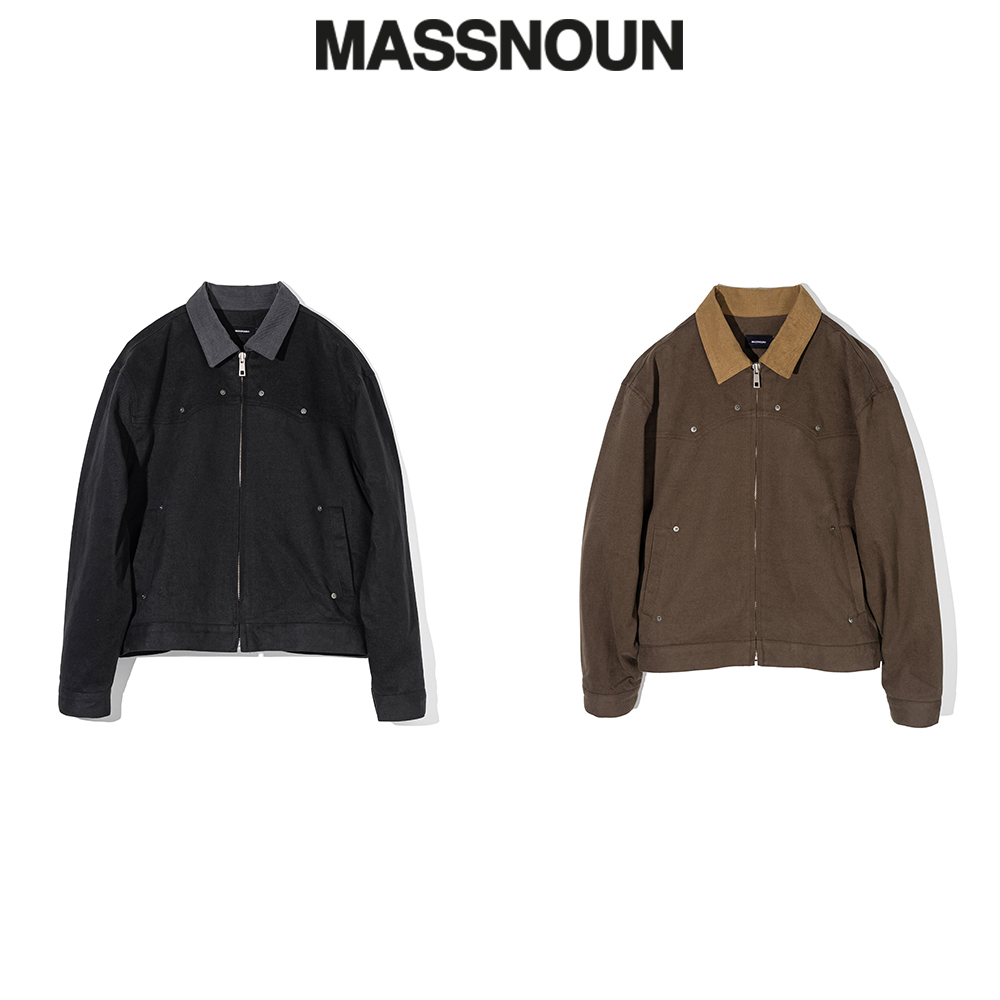 【massnoun】24FW★ Western Peach Walk Jumper