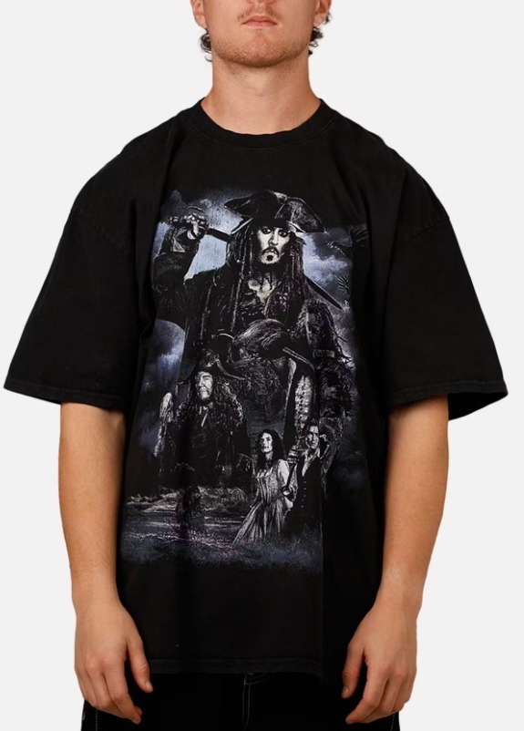 Disney Pirates Of The Caribbean Tシャツ 海外限定 ディズニー