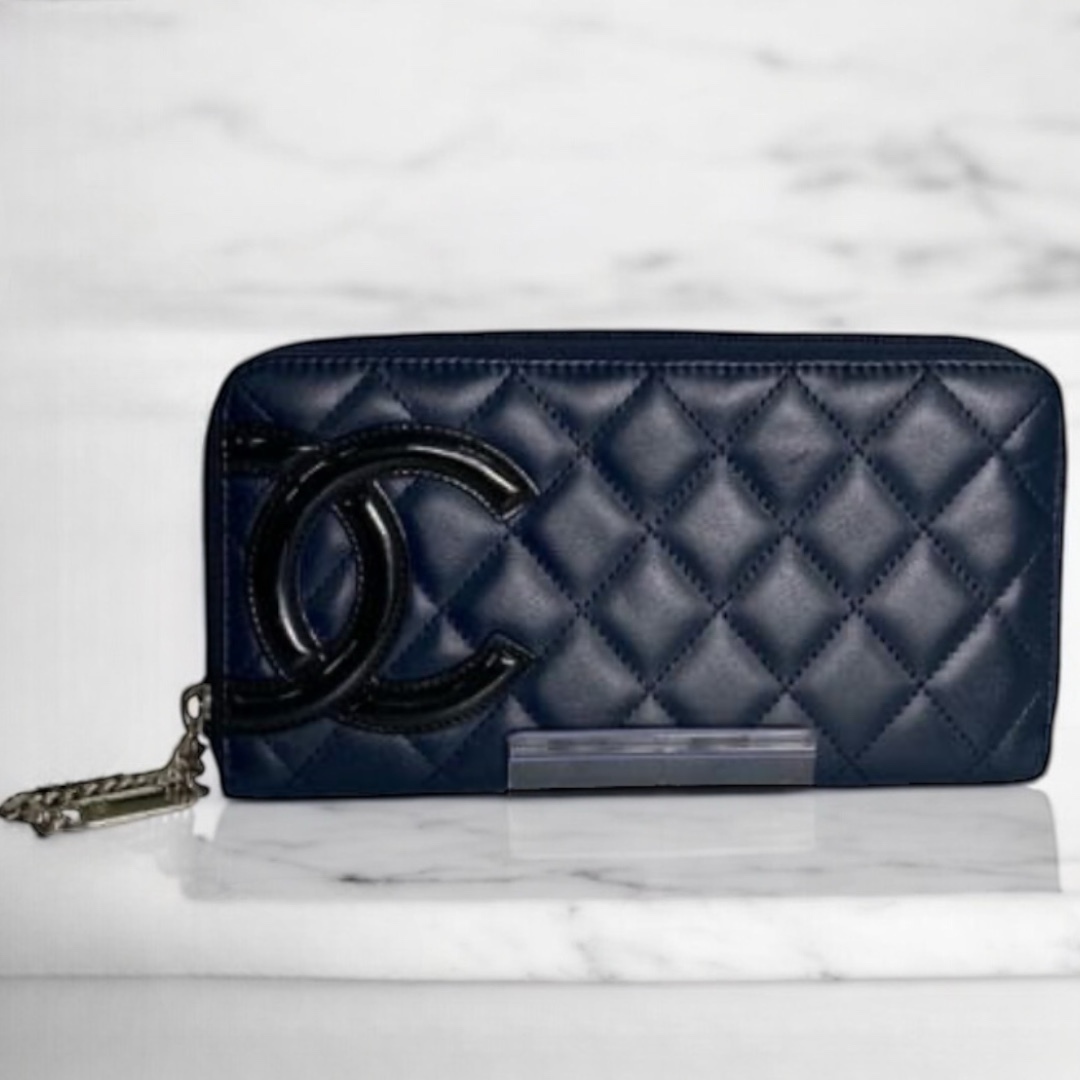 【USED】CHANEL ロゴ長財布