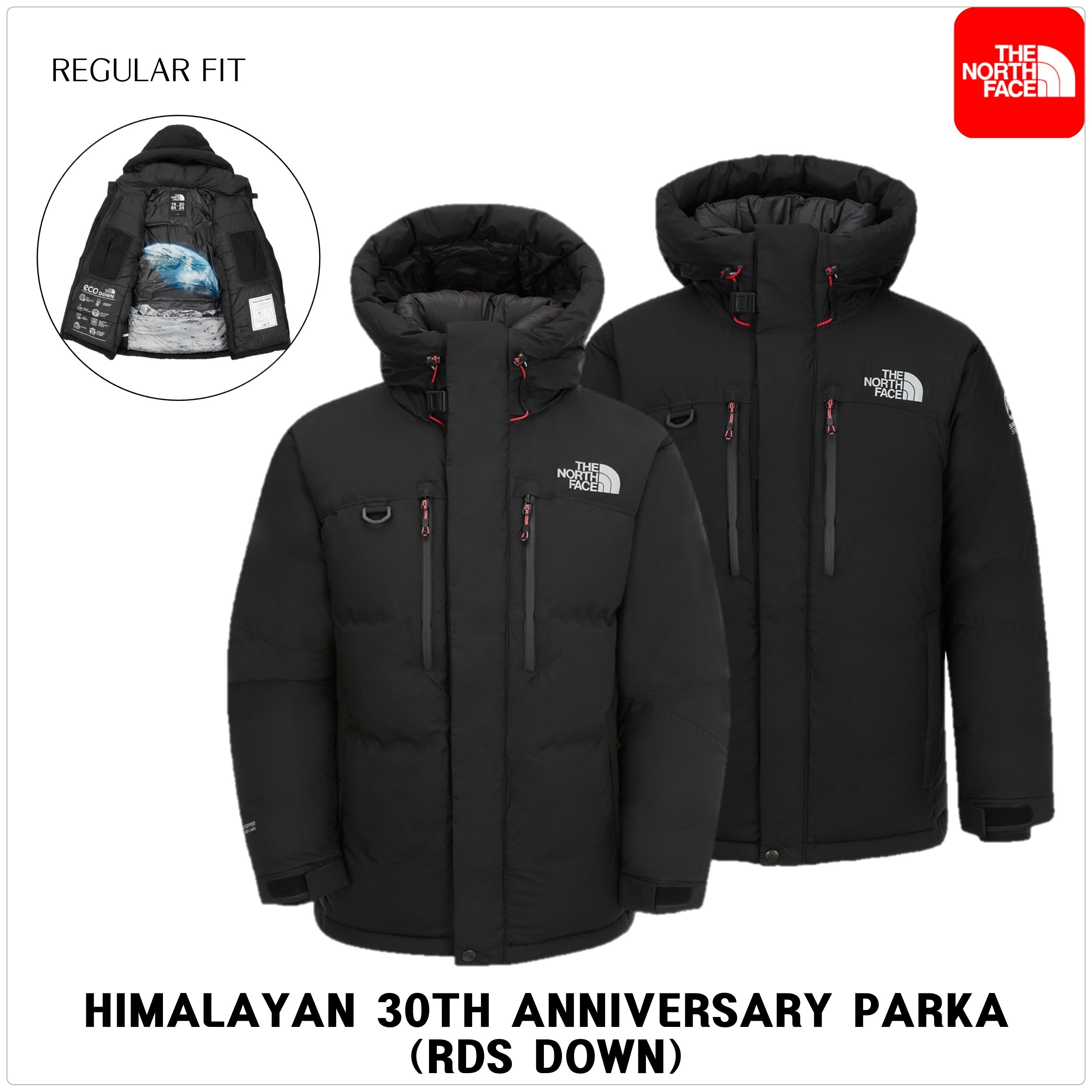 [ノースフェイス]HIMALAYAN 30TH ANNIVERSARYパーカ★新作・24AW