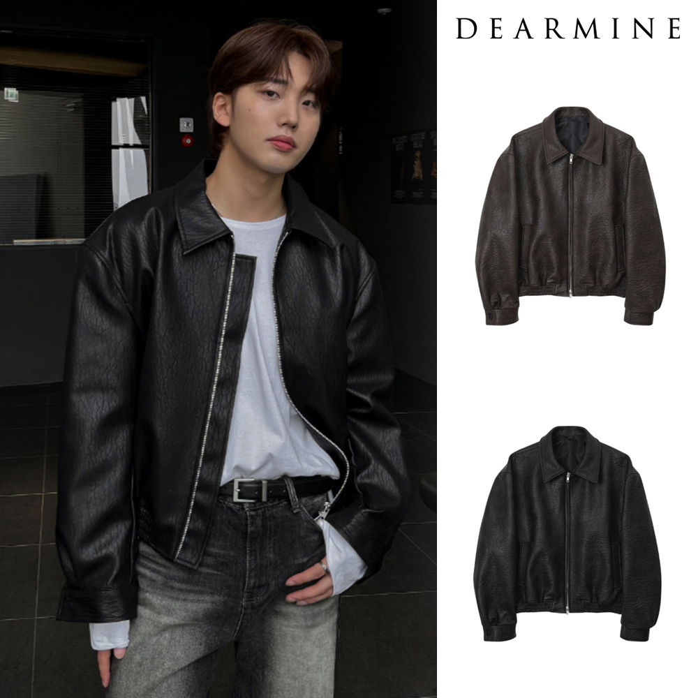 【DEARMINE】From Biker Leather Jacket