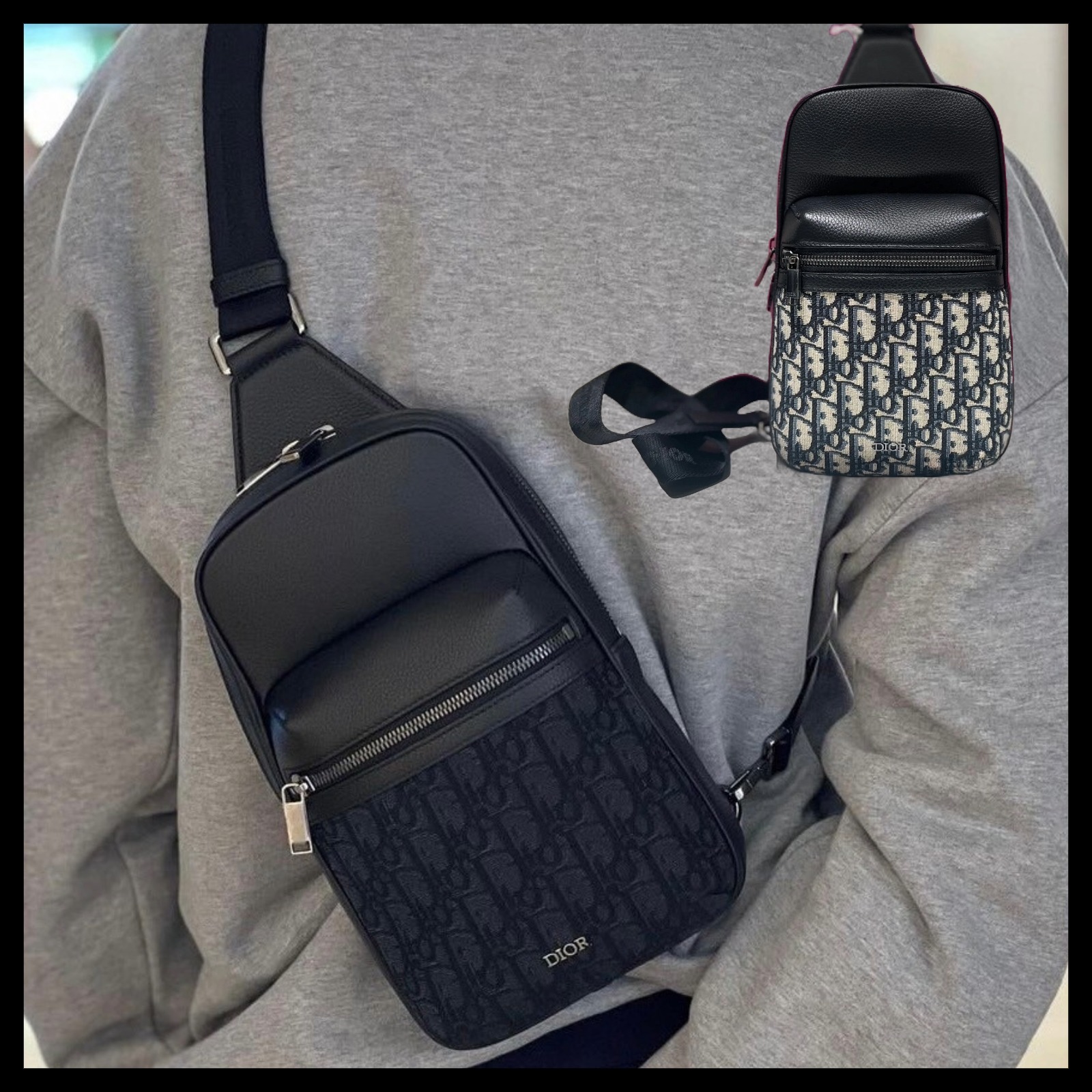 【お洒落な】DIOR スリングバッグ ライダー 2.0