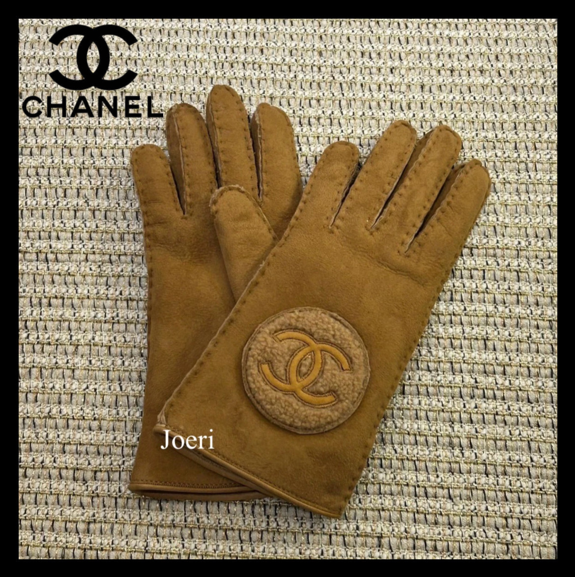 【大人カッコいい♪】CHANEL CCマーク 手袋 グローブ