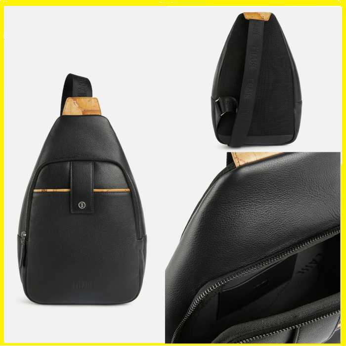【大人気！】PRIMA CLASSE☆レザーワンショルダーバッグブラック