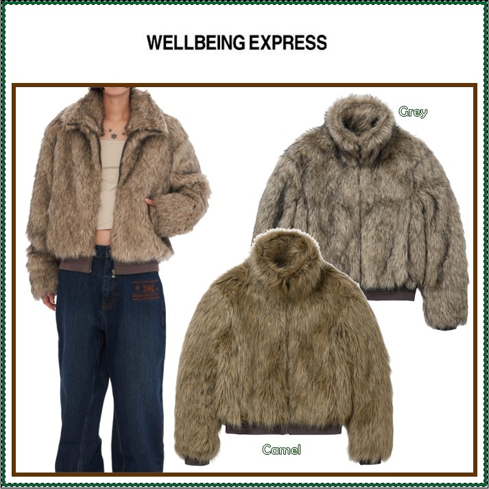 【WELLBEING EXPRESS】 Fur Jumper / 追跡付