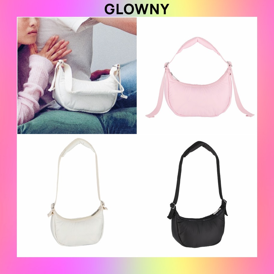 【GLOWNY】x LeSportsac★ GY MINI CRESCENT HOBO