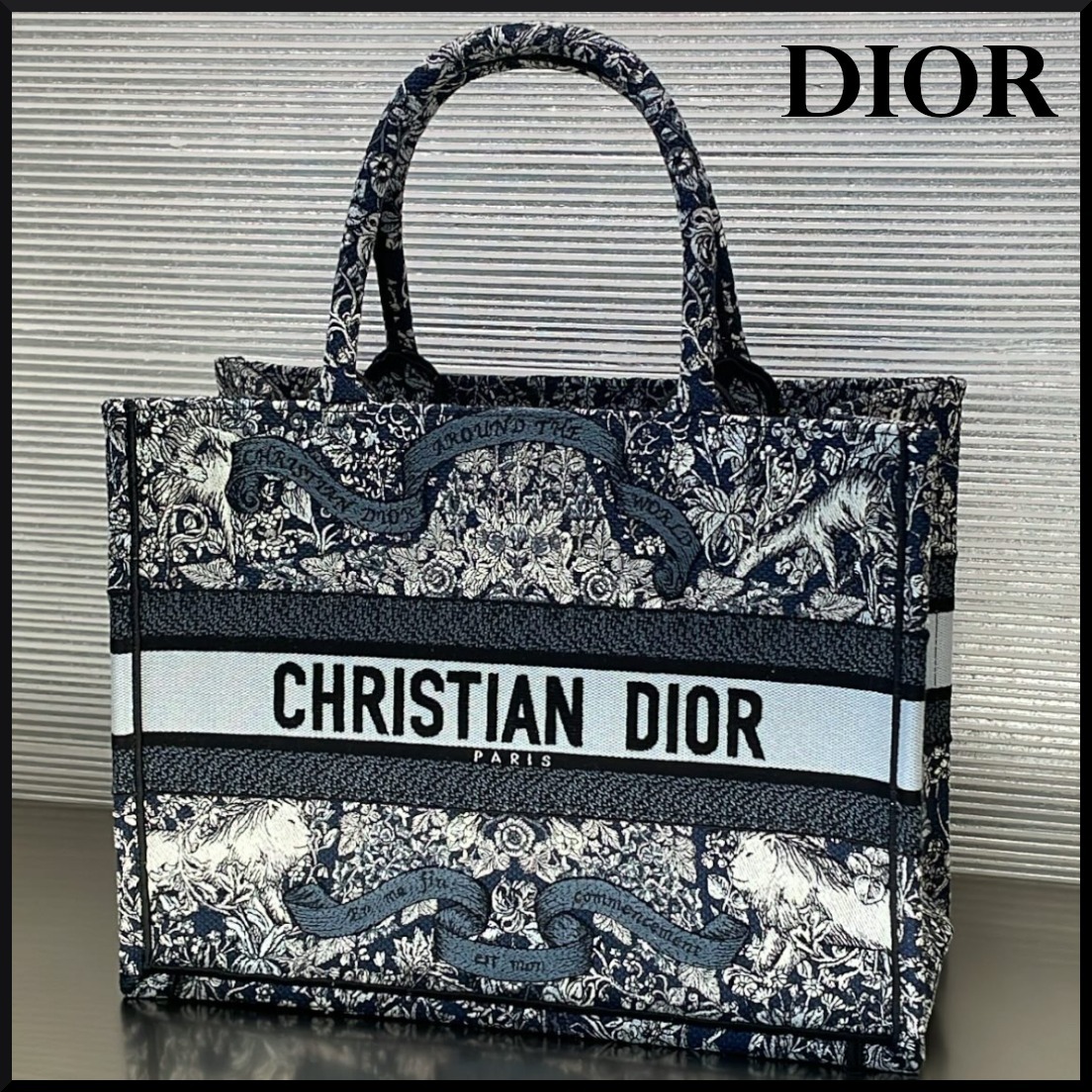 【人気商品★】Dior Book Tote バッグ ミディアム