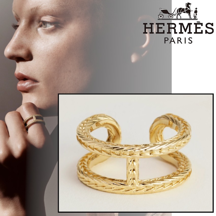25新作 HERMES リング シェーヌ ダンクル ダナエ PM