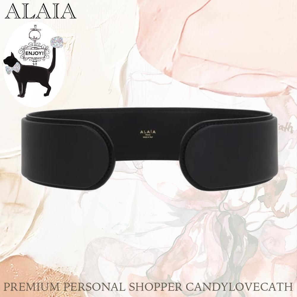アクセサリーその他 ALAIA FLEX SMOOTH LEATHER BELT