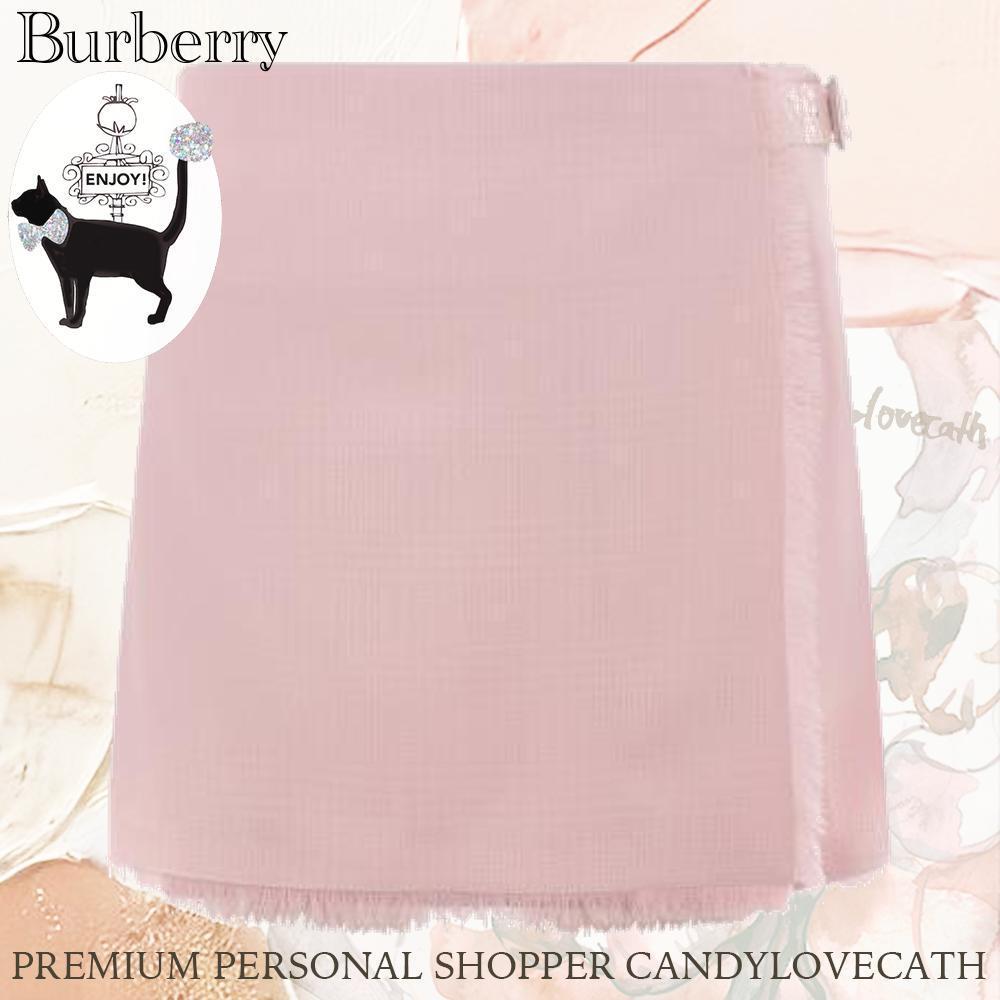 ミニスカート BURBERRY WOOL KILT SKIRT