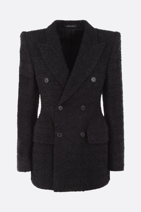 ジャケット BALENCIAGA DOUBLE-BREASTED TWEED JACKET
