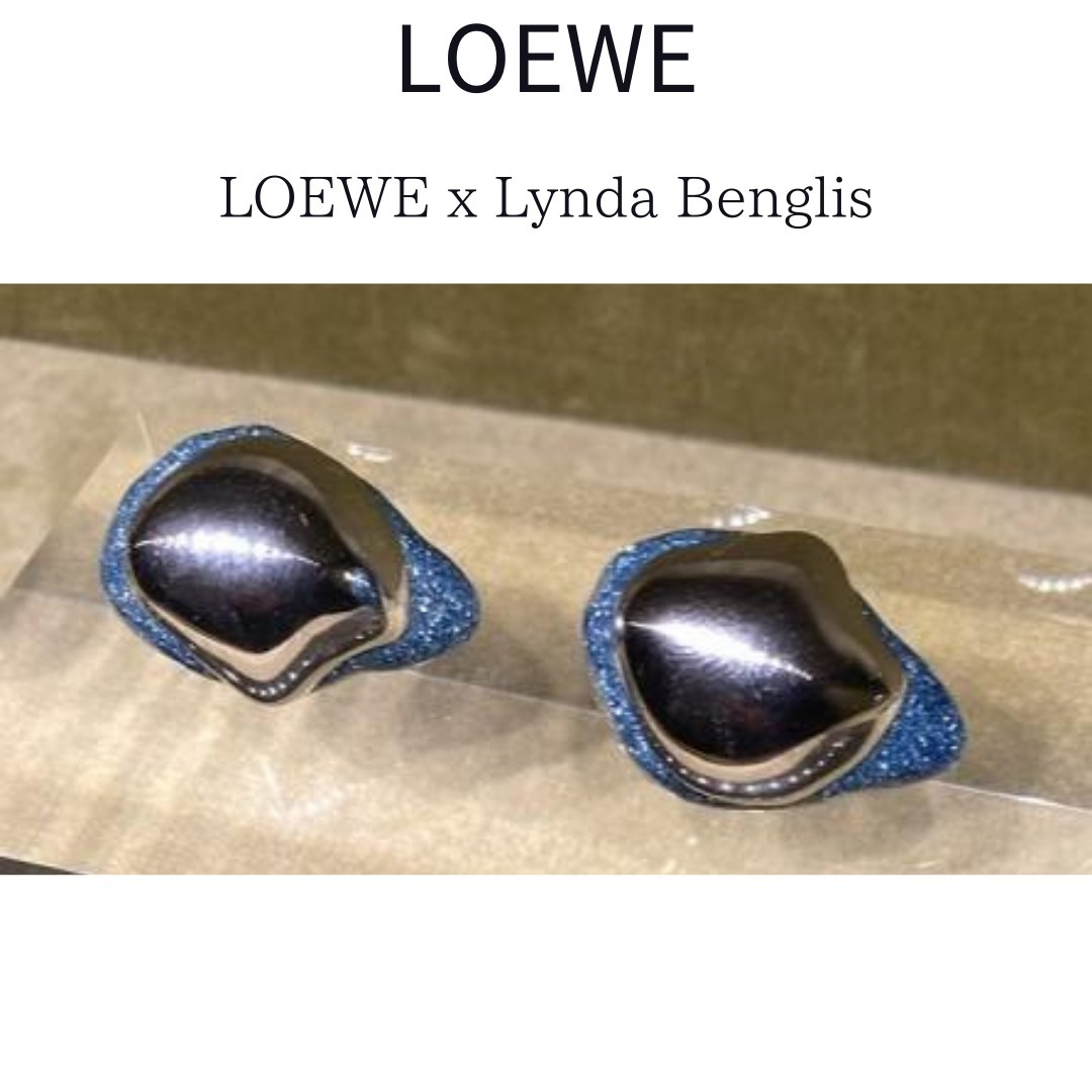 【直営店買付】LOEWE x Lynda Benglis フォームドリップ ピアス