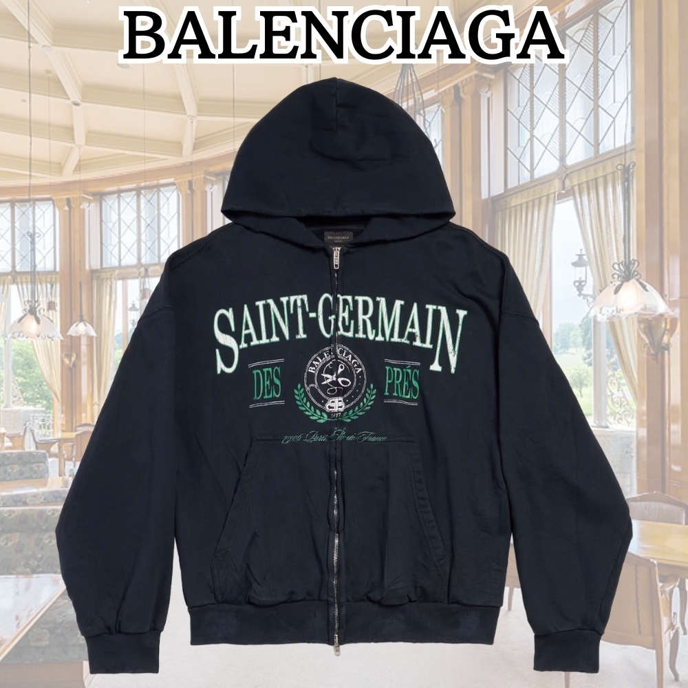 BALENCIAGA*気品溢れる*サンジェルマン フィット ジップパーカー