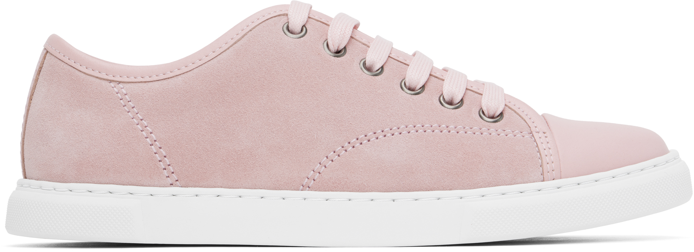 【関税込み】Lanvin ピンク DBB1 レザー＆スエード スニーカー