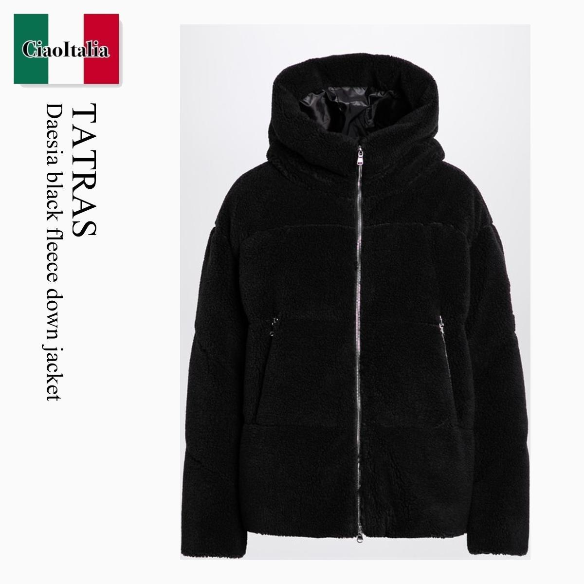 ダウンジャケット・コート Tatras Daesia Black Fleece Down Jacket