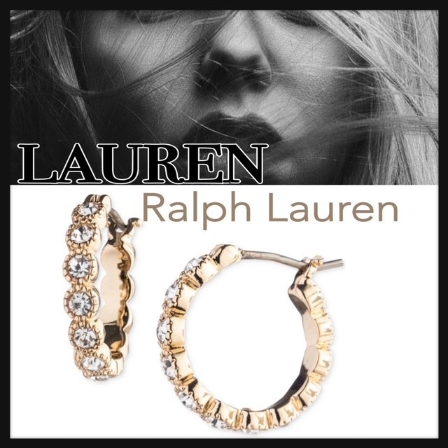 NEW★Ralph Lauren★ジルコニア /ピアス