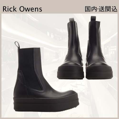 VIP価格★Rick Owens MEGA BUMPER BLEATLE レザーブーツ