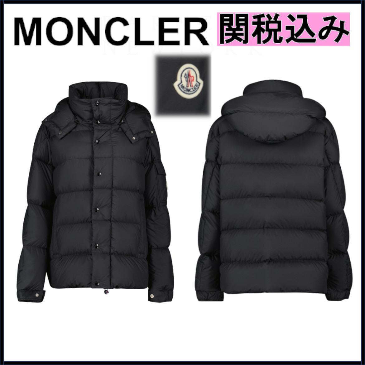 国内発送★MONCLER★ロゴ Maya ダウンジャケット