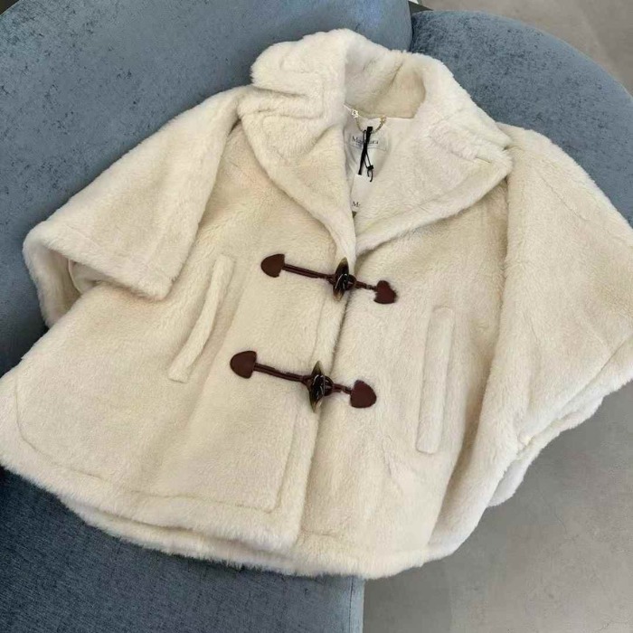 ★Max Mara★テディベア ショートケープ GEORGE