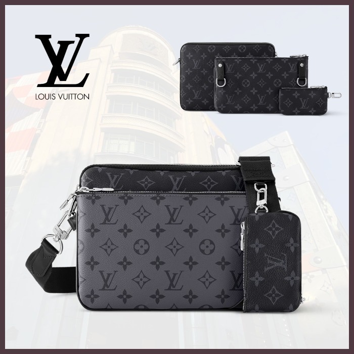 【使い勝手も抜群◎】LOUIS VUITTON ★ トリオ・メッセンジャー