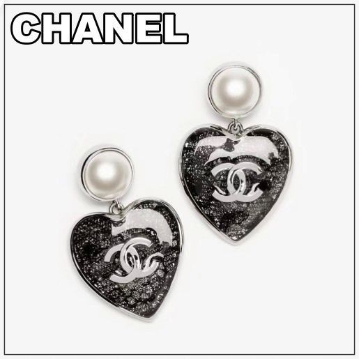 CHANEL《パール×ハート♪》ピアス