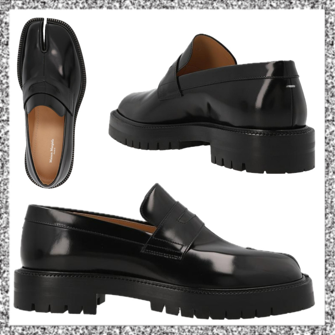 Maison Margiela ドレスシューズ 上品 モカシン 本革 全4色 Tabi