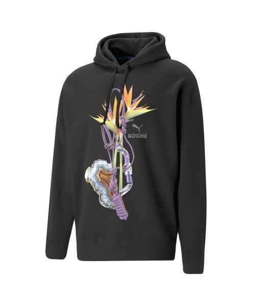パーカー・フーディ PUMA Pumacoche hooded sweatshirt black 62027401 620274-01