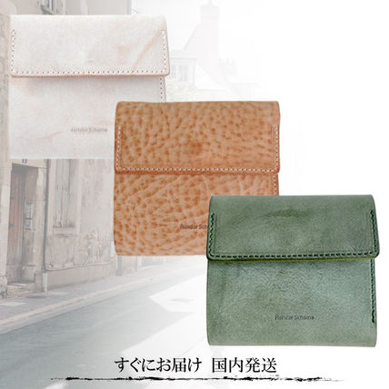 ベージュ系 Hender Scheme(エンダースキーマ) 折りたたみ財布