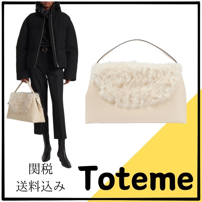 【関税・送料込み】Toteme T-Lock ショルダーバッグ 関税・送料込み【TOTEME】T-Lock ラージ ショルダーバッグ