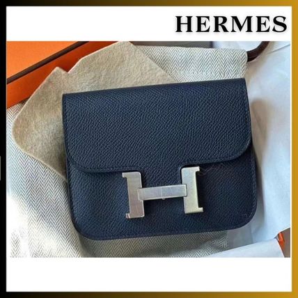 New Bleu Ocean】HERMES 財布 コンスタンス スリム (HERMES