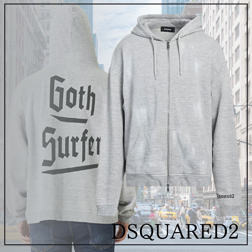 【合わせやすさ抜群】DSQUARED2 ジップアップパーカー