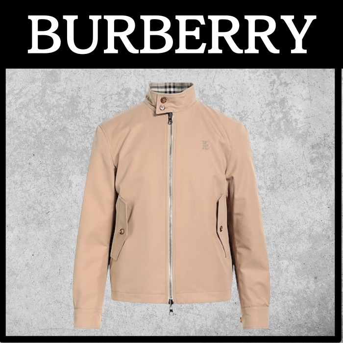 関税・送料込『BURBERRY』スタンドカラー リバーシブルブルゾン