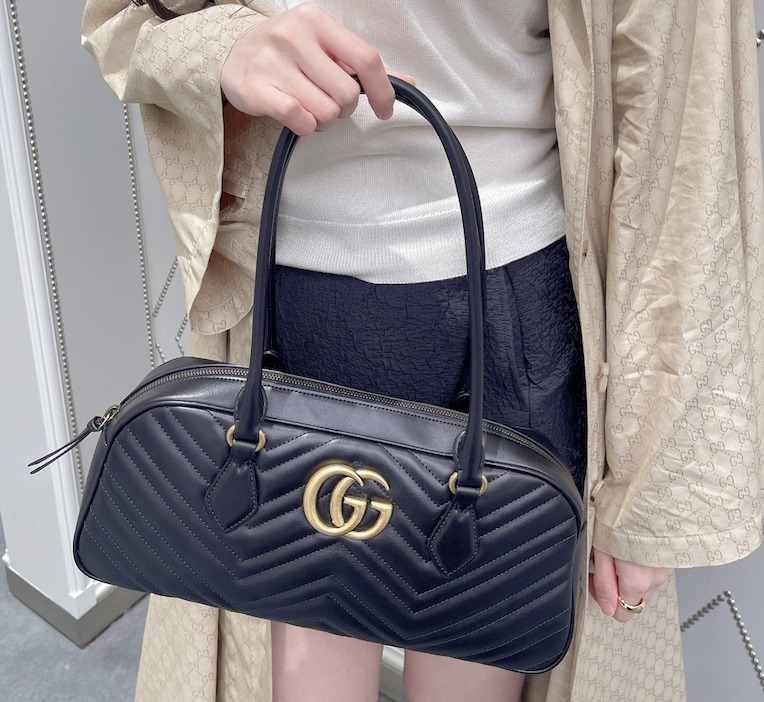【VIPセール】GUCCI（グッチ）〔GGマーモント〕ショルダーバッグ