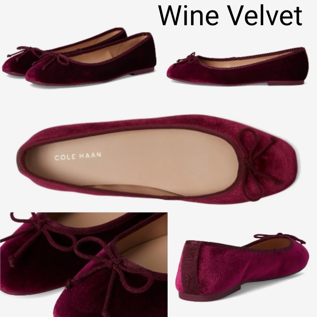 セール・関税込】人気*完売前に*Cole Haan9色/バレエシューズ
