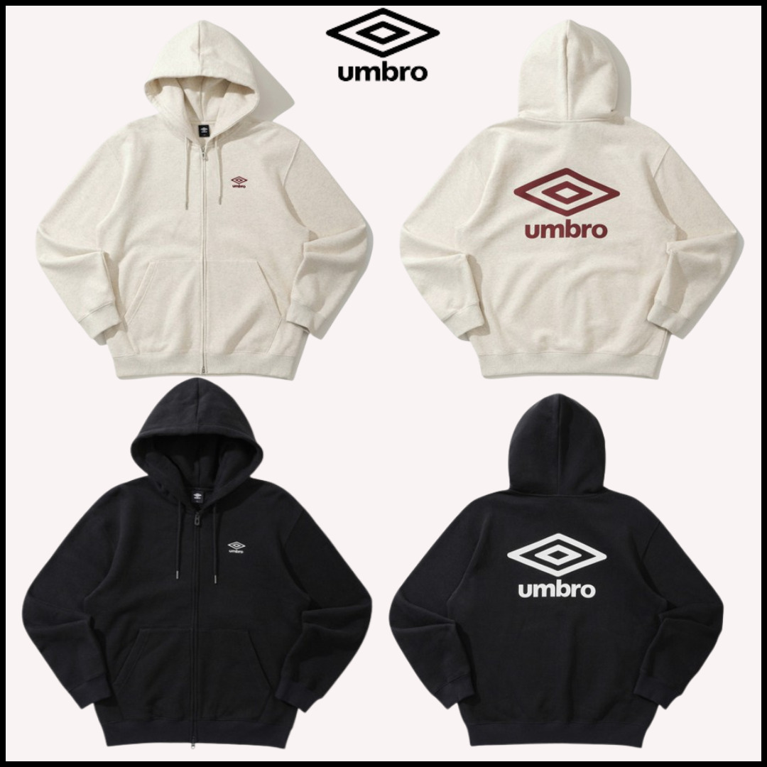 UMBRO■Essential hooded zip-up 起毛■送料込