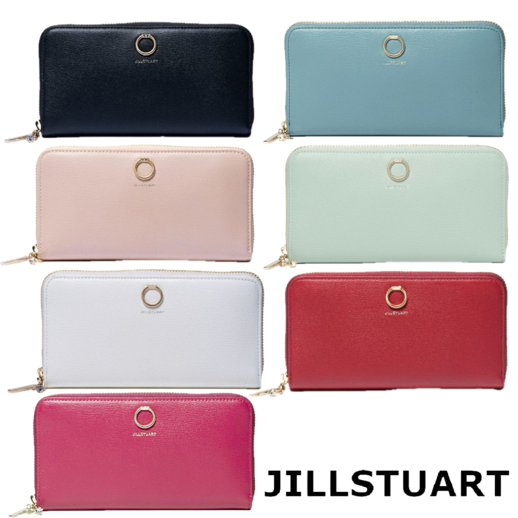 おしゃれ☆JILLSTUART エターナル ラウンドファスナー 長財布