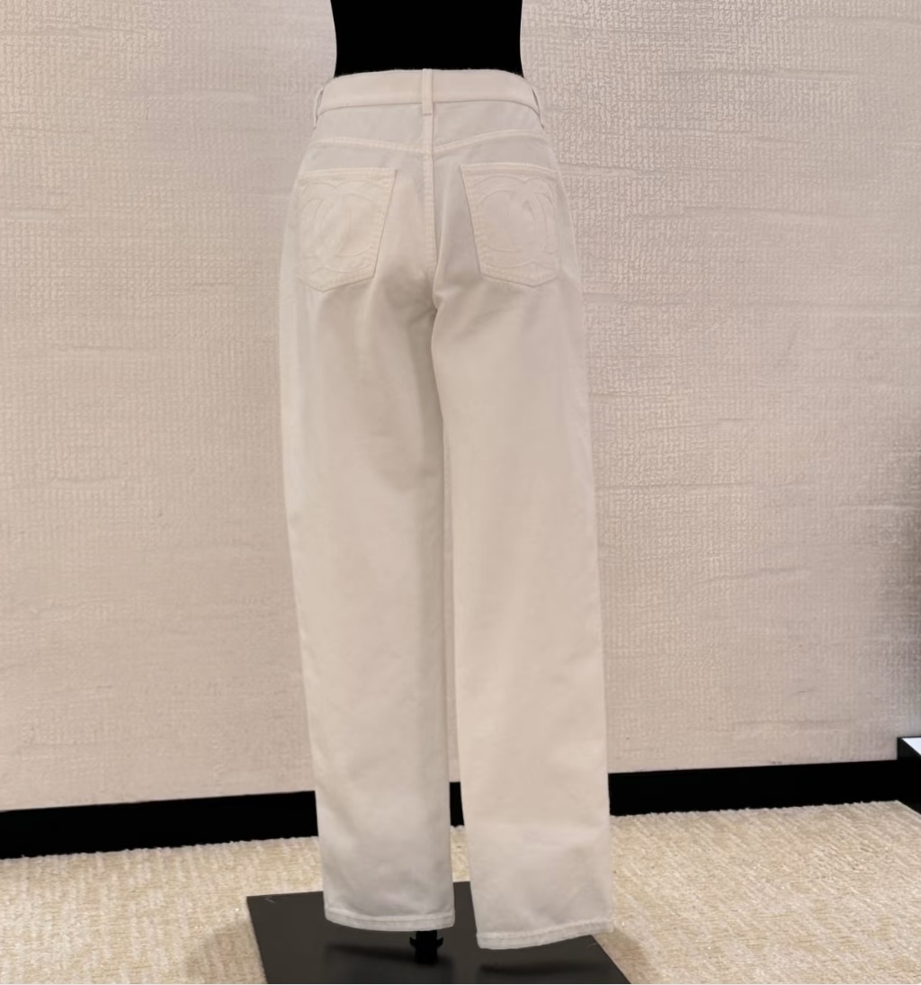 ≪ポケットのロゴがおしゃれ♪≫ CHANEL デニムパンツ デニム