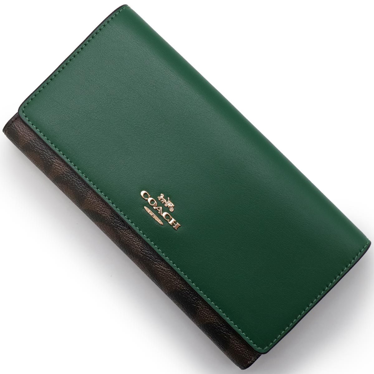 COACH 長財布 BROWN レディース C5966 IMW7C