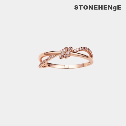 ☆STONE HENgE☆NewJeansヘリン着用! Love Knot 14K 指輪 リング
