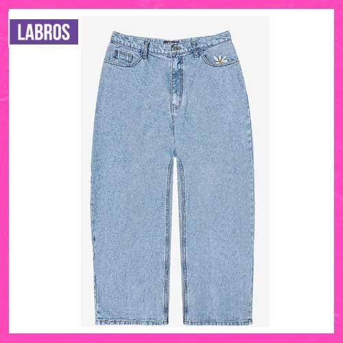 【LABROS】Smart Daisy Baggy Jeans R4433
