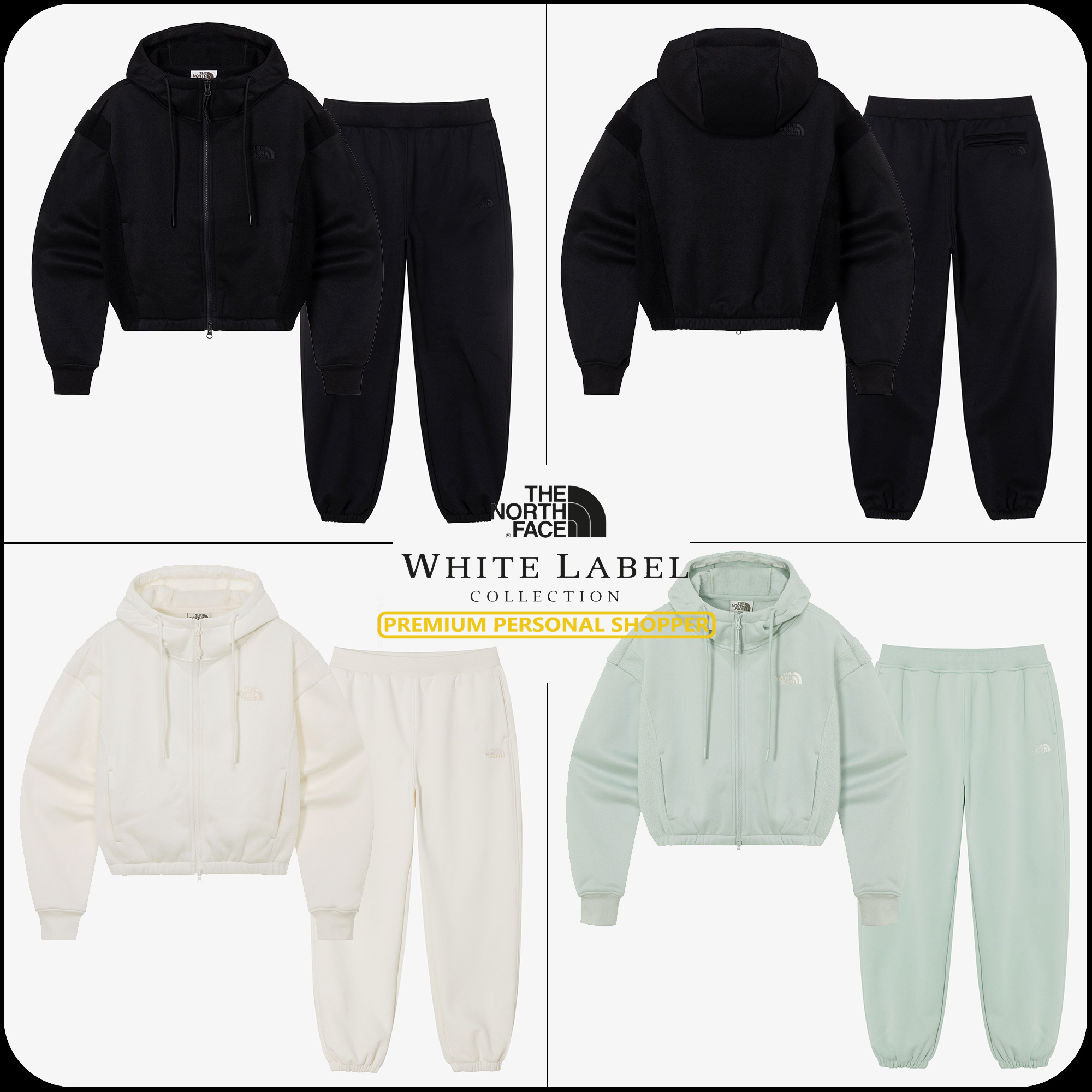 [THE NORTH FACE]★24FW★PUFFY HOOD ZIP UP SWEATSPANTS SET